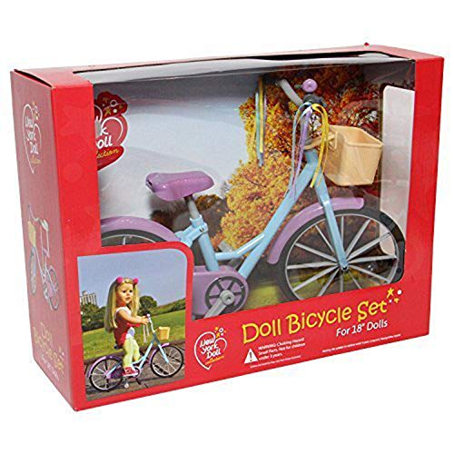 American Girl Bike and Trailer Set top in original boxes