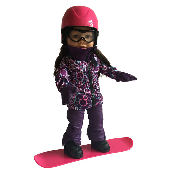 American shop girl snowboard